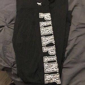 VS PINK full length yoga leggings